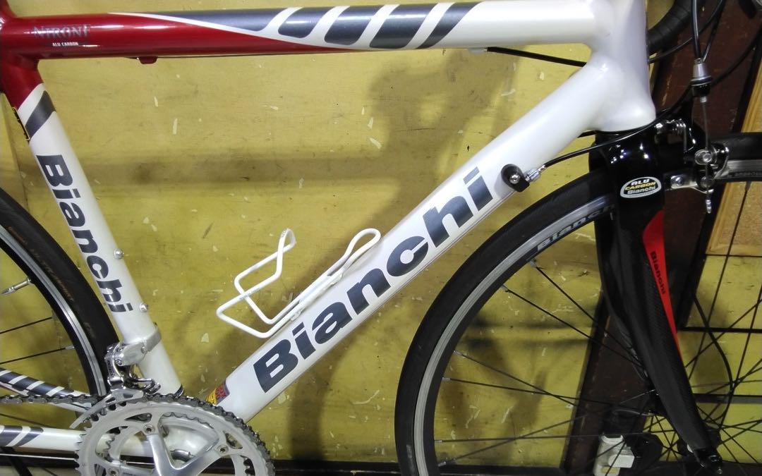 福岡市引取限定/Bianchi NIRONE 20段変速 前後タイヤ新品 極上車 画像2