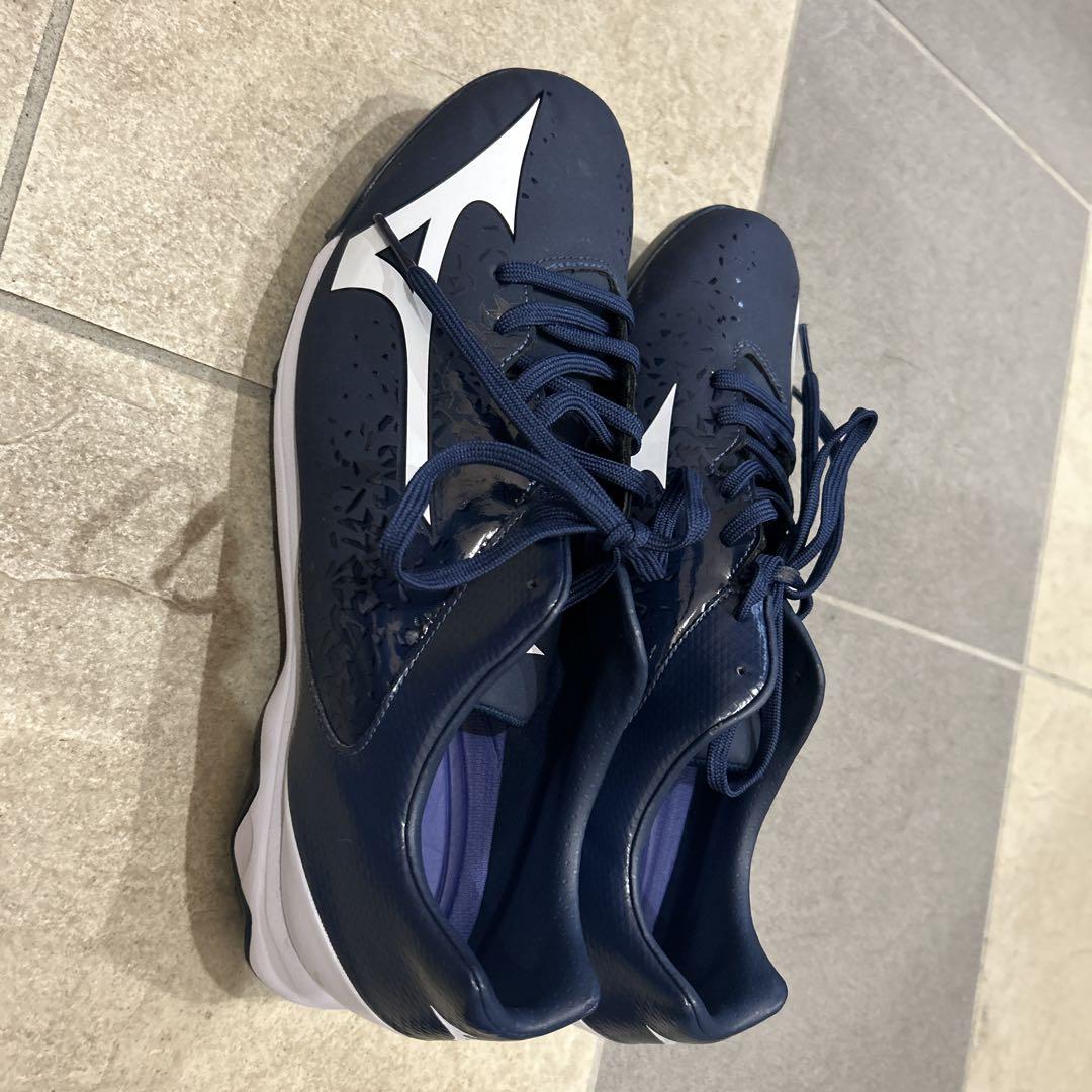 Mizuno スパイク 30cm ネイビー