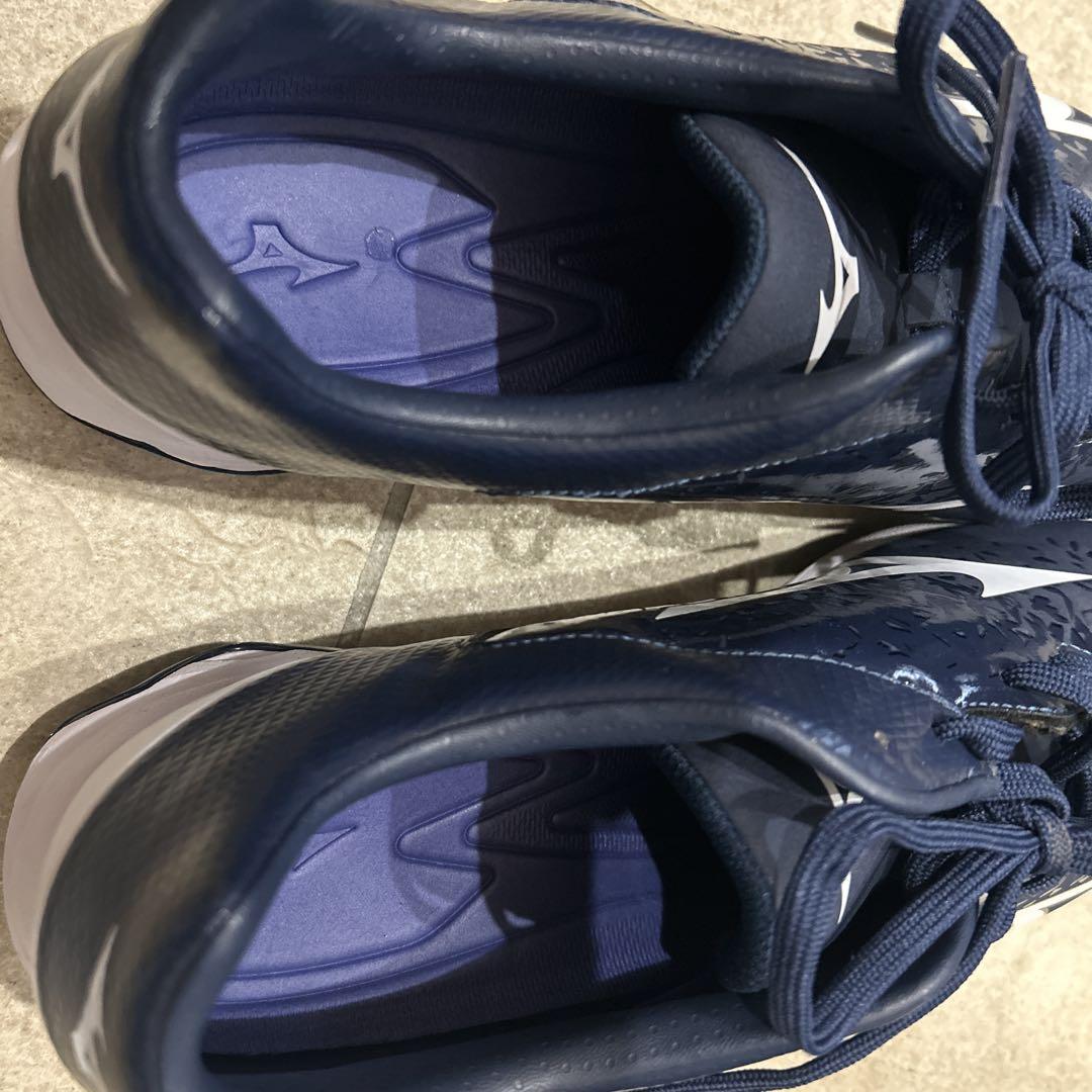 Mizuno スパイク 30cm ネイビー