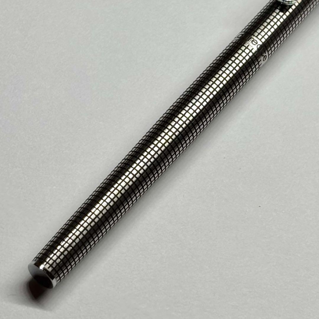 【廃番】PILOT パイロット ローリート 格子柄 蝕刻 水性 ボールペン