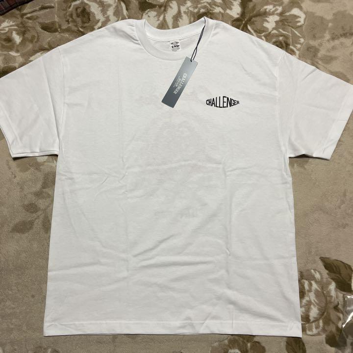 CHALLENGER SUNRISES 東京インディアンズ　tシャツ XL 白 CHALLENGER SUNRISES 東京インディアンズ tシャツ XL 白