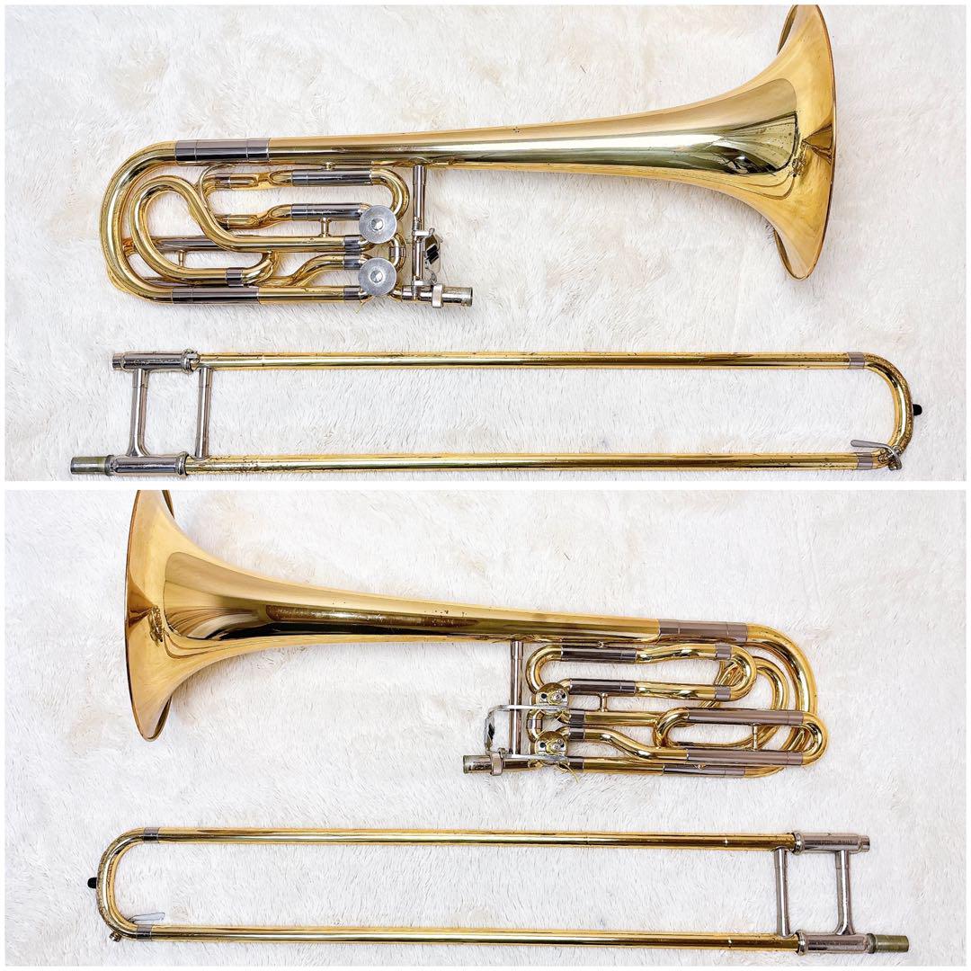 YAMAHA ヤマハ YBL-612 バストロンボーン マウスピース付き