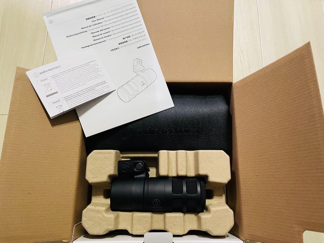 【美品】audio-technica AT2040 ダイナミックマイク ブラック