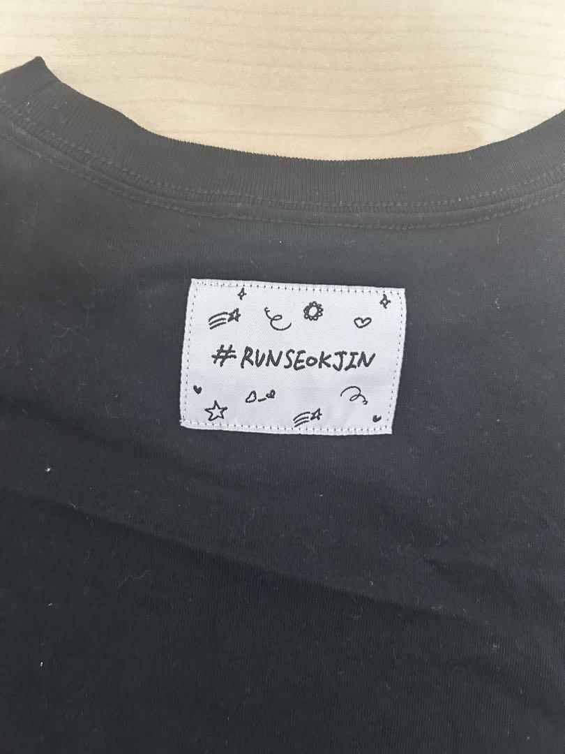 RUNSEOKJIN in JAPAN Tシャツ 黒 Mサイズ　日本限定 RUNSEOKJIN in JAPAN Tシャツ 黒 Mサイズ 日本限定 - メルカリ