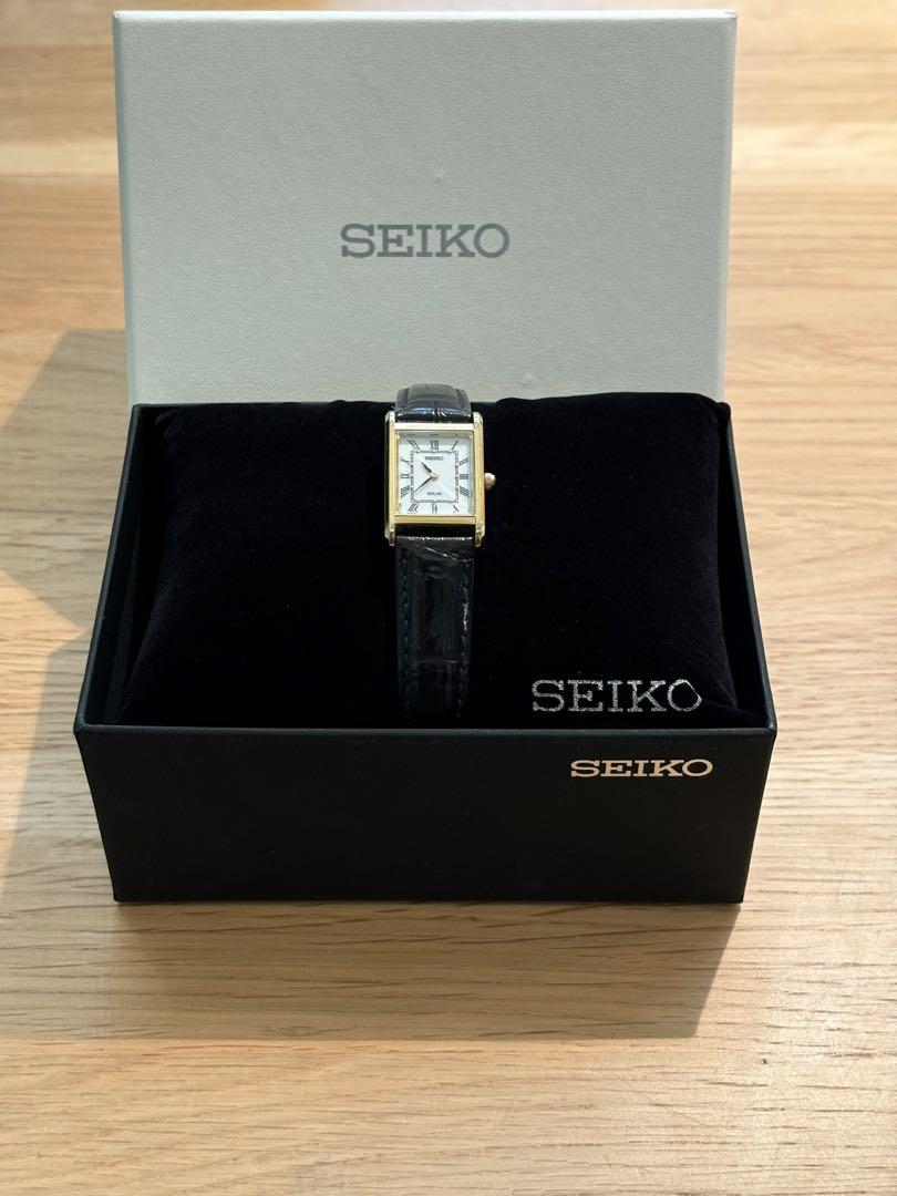 SEIKO レディース ソーラー 腕時計 SUP250