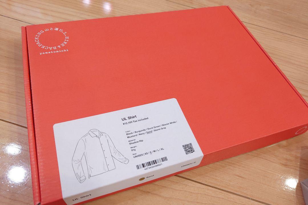 山と道　UL Shirt　ユニセックス　S　長袖シャツ　ロングスリーブ