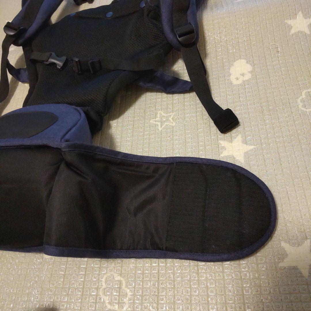 最終値下げ【美品】napnap トラン　抱っこ紐　ヒップシート　デニム