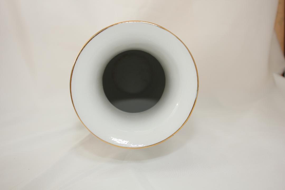 中国廣彩 美術 人物/花鳥画 花瓶 - メルカリ