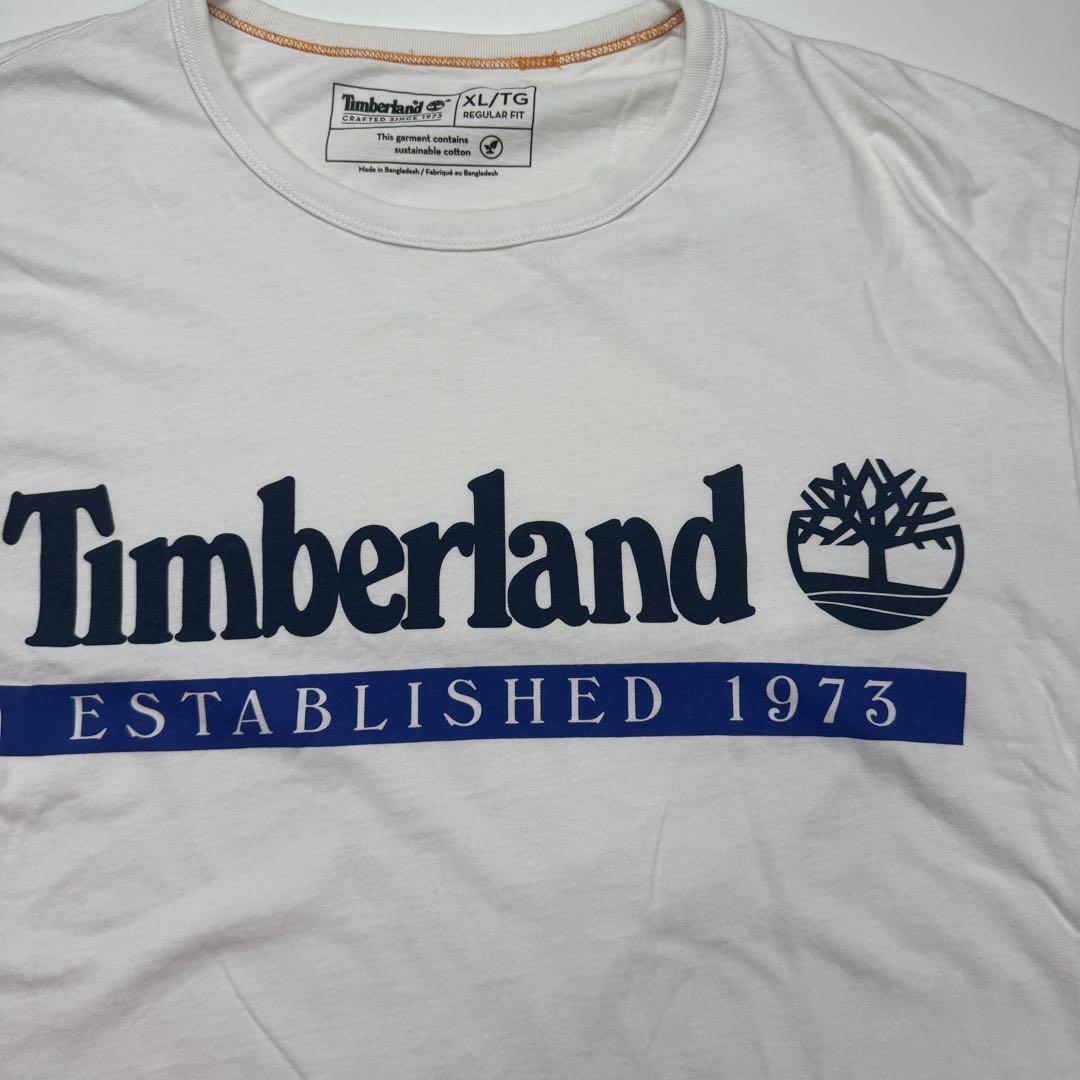【Timberland】半袖 ロゴ スリム Tシャツ / 送料無料 セール】メンズ 半袖 ガーメント ダイ ロゴ グラフィック T
