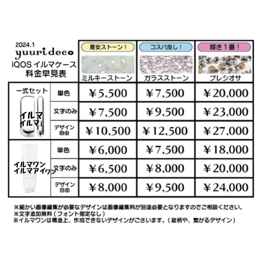iQOSイルマ　 デコケース 自由デザイン