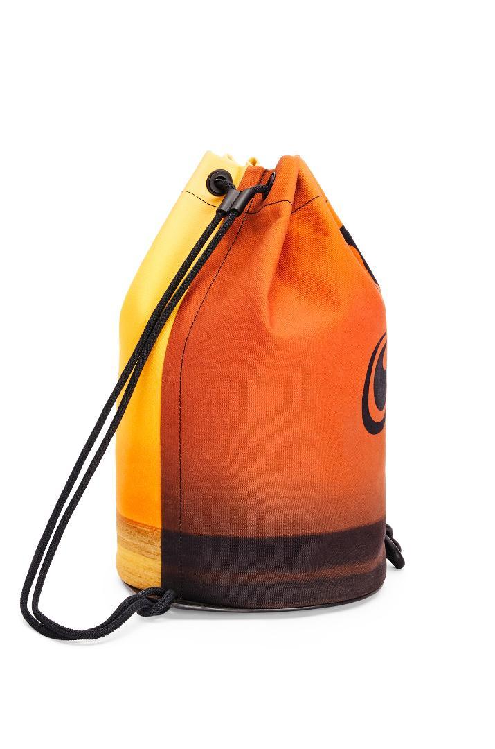 プリントキ LOEWE プリントキャンバス&カーフ BOQt1-m45814266919 セーラーバッグ ♡ストラップ
