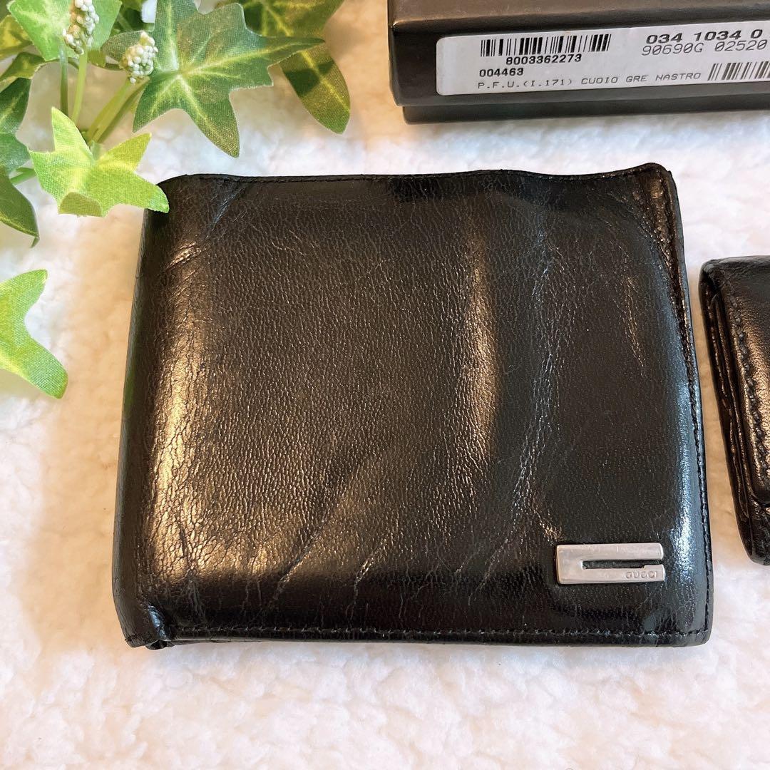 二つ折り財布＆6連キーケース黒