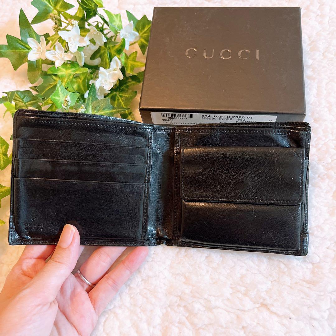 GUCCI2点セット 二つ折り財布＆6連キーケース黒