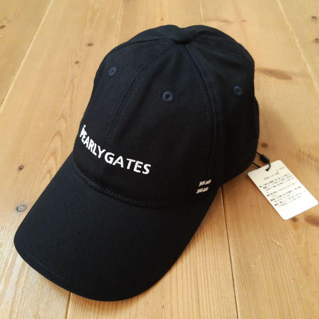 中古 パーリーゲイツ PEARLY GATES キャップ フリー ネイビー 紺