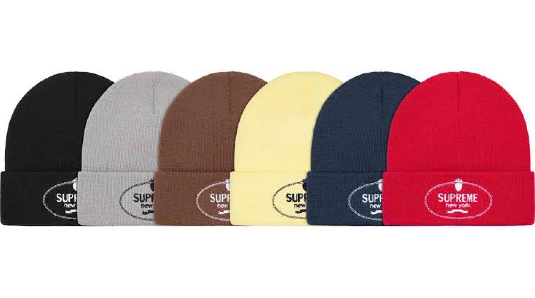 帽子 SUPREME Crest Beanie