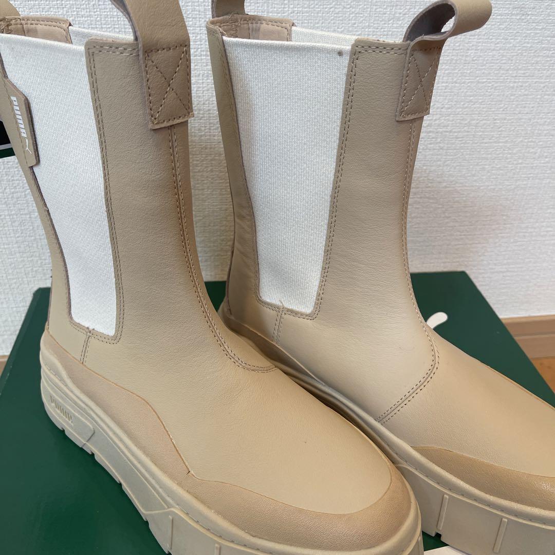 PUMAウィメンズスタックチェルシーブーツ24CM新品未使用