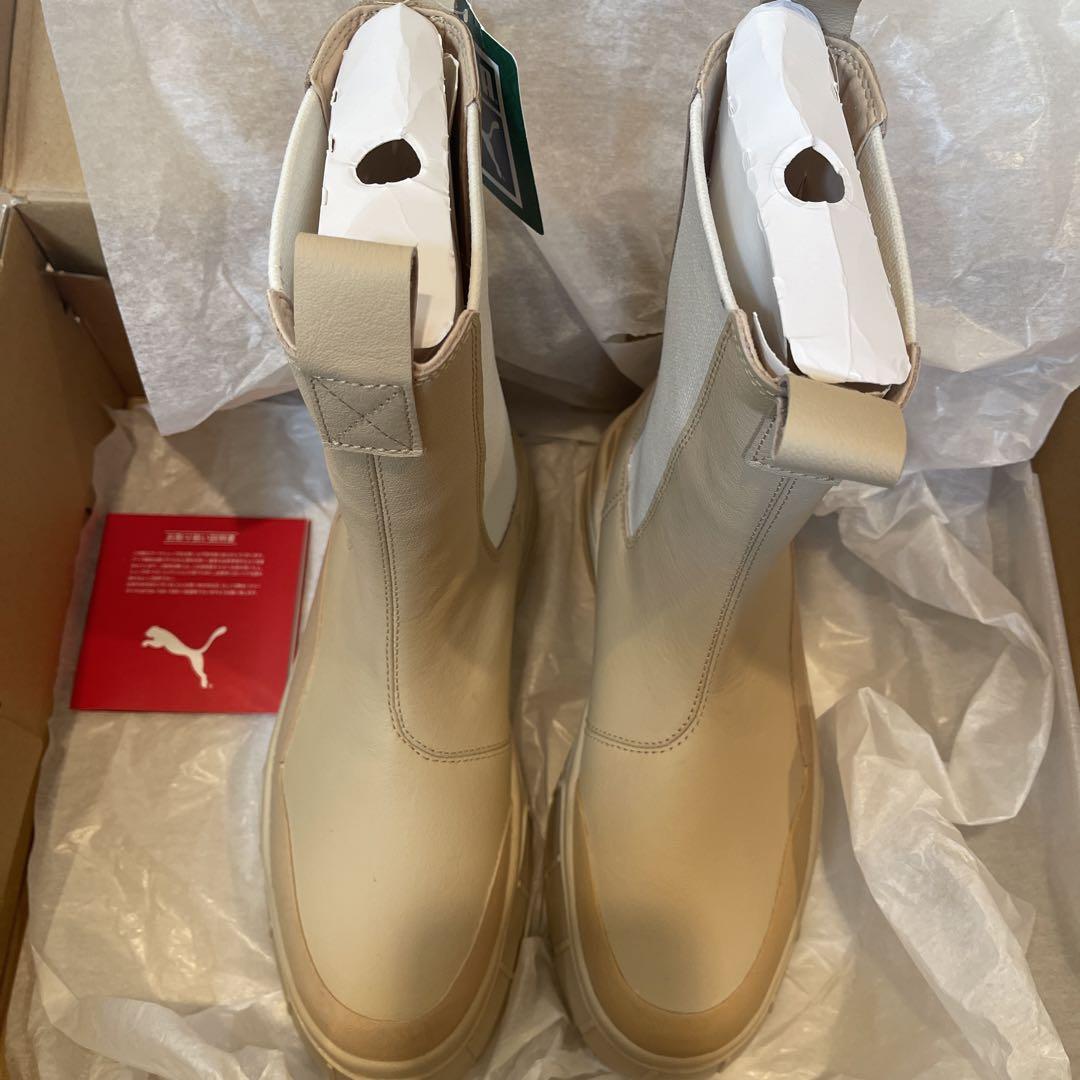 PUMAウィメンズスタックチェルシーブーツ24CM新品未使用