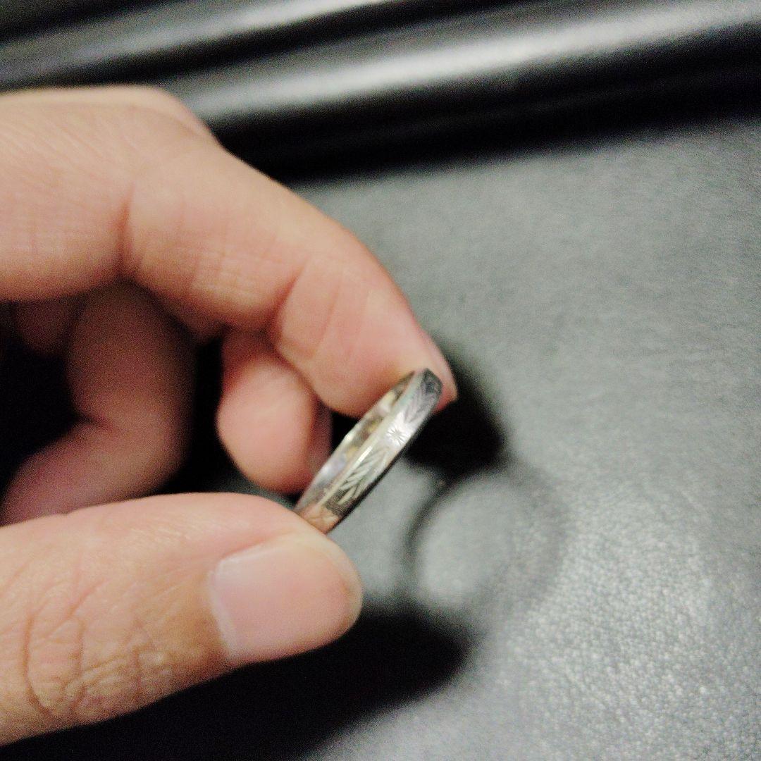 【Pm850刻印あり】リング 無垢 15号
