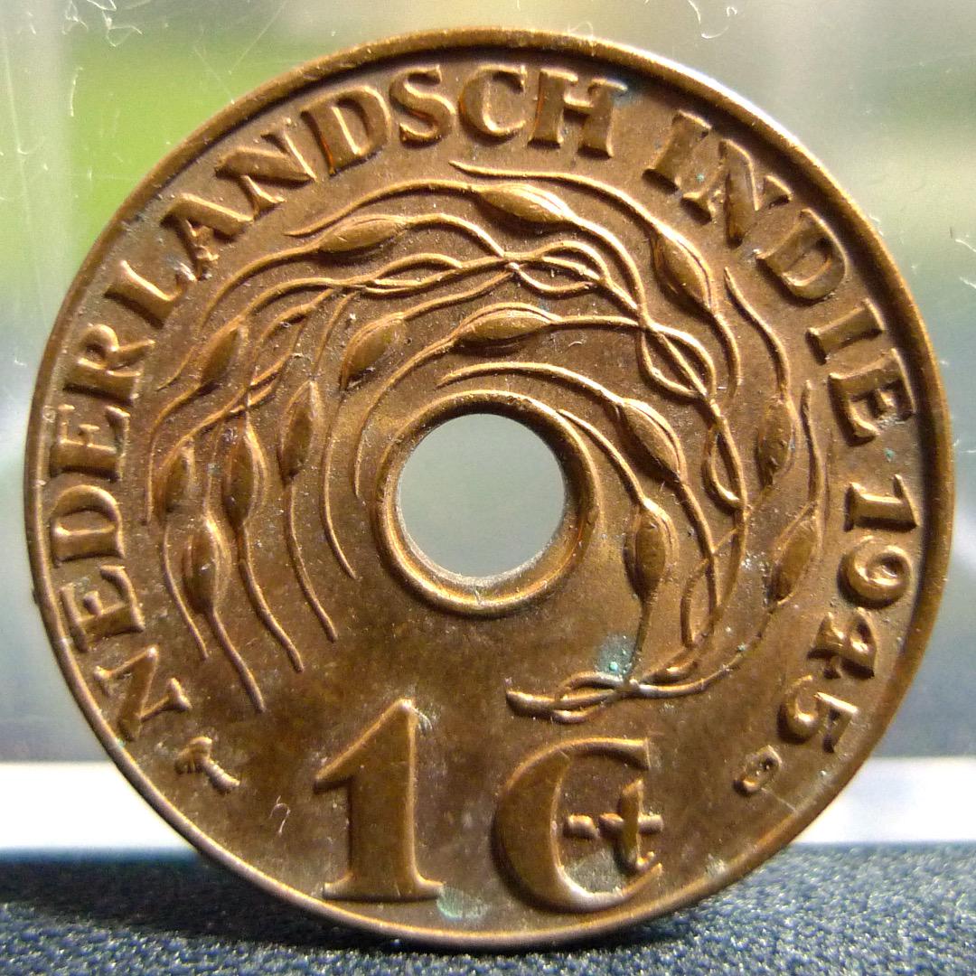 オランダ領インド 1セント 1945年 硬貨 外国硬貨 古銭 まとめ 東