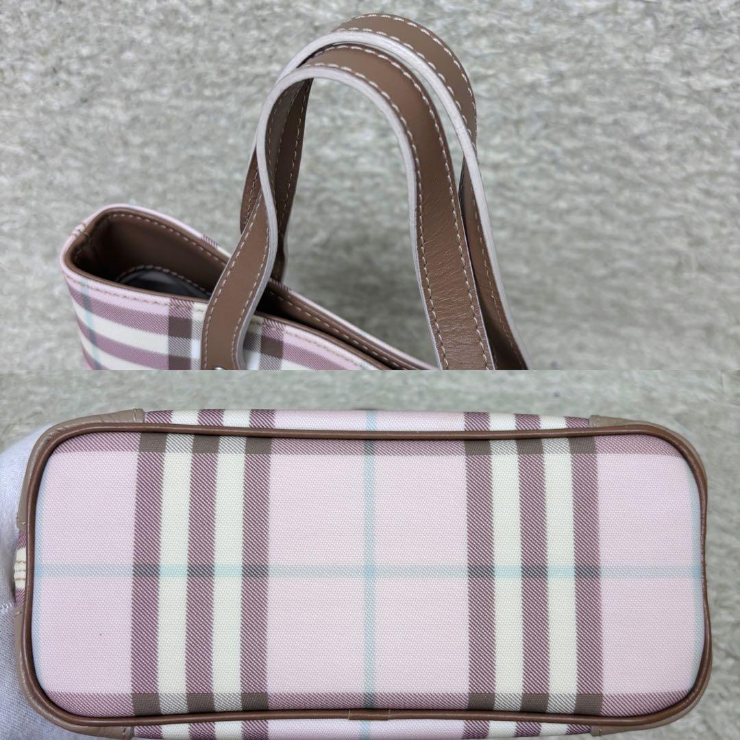 BURBERRY バーバリー ノバチェック 2WAY ビジネスバッグ PVC