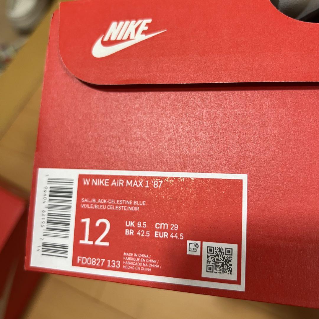 新品未使用　W 29cm NIKE AIR MAX 1'87 ナイキ