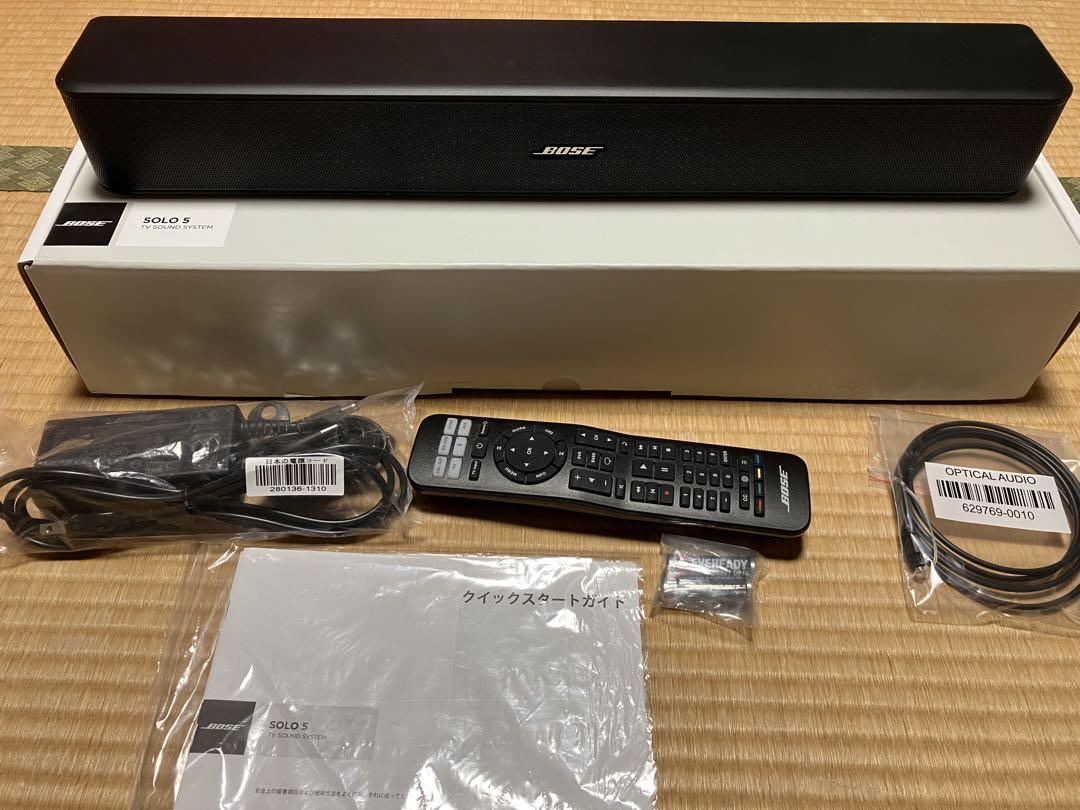 ボーズ BOSE SOLO 5 TV SOUNDSYSTEM スピーカー本体のみ Amazon.co.jp: Bose Solo 5 TV sound system ワイヤレスサウンド