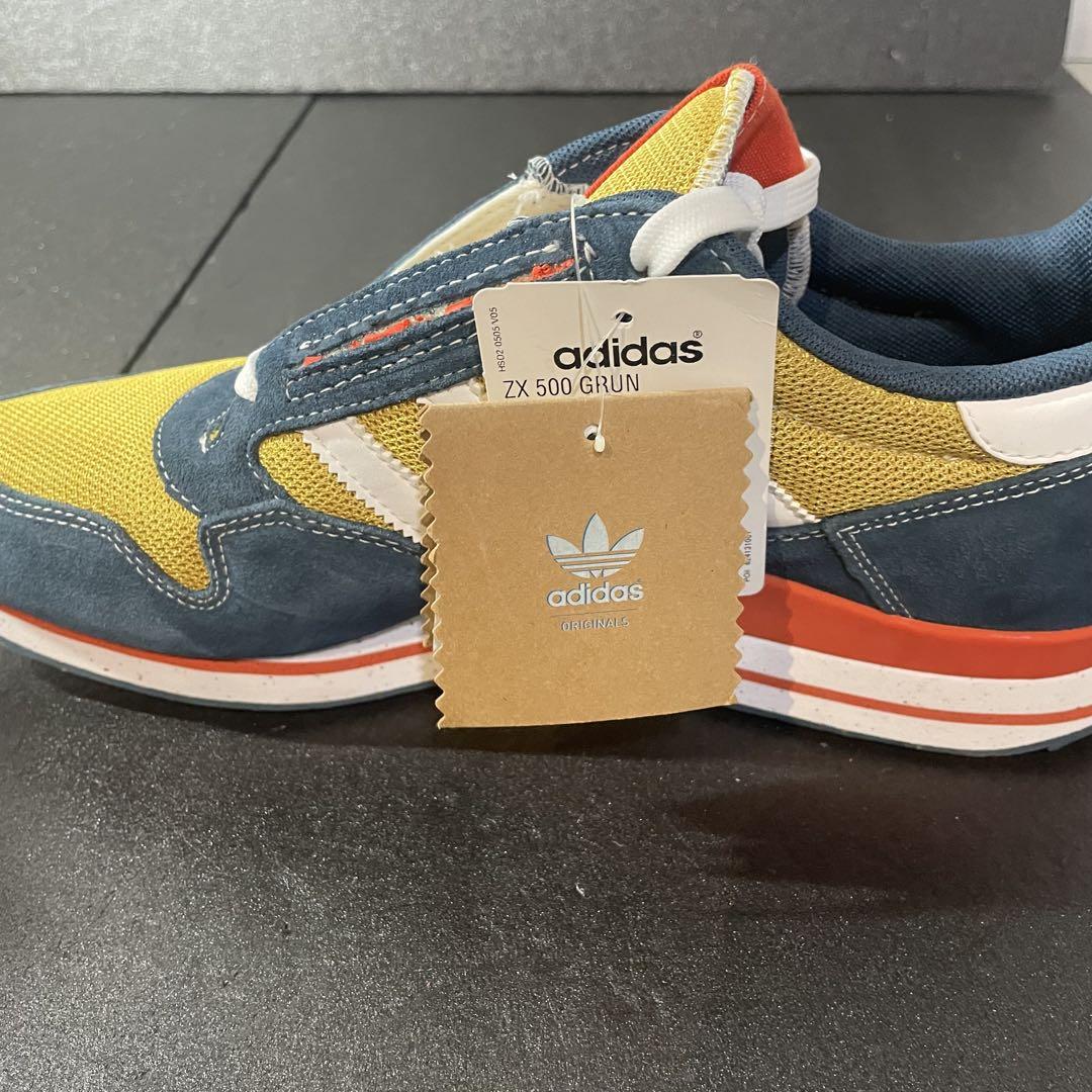 adidas ZX500 GRUN 28.5 【未使用】 - メルカリ