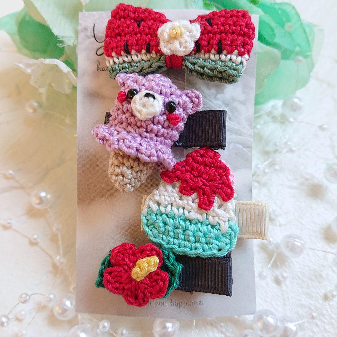 お得!4点セット】ベビーヘアクリップ セット売り ハンドメイド 夏 - メルカリ お得!4点セット】ベビーヘアクリップ セット売り ハンドメイド 夏 - メルカリ