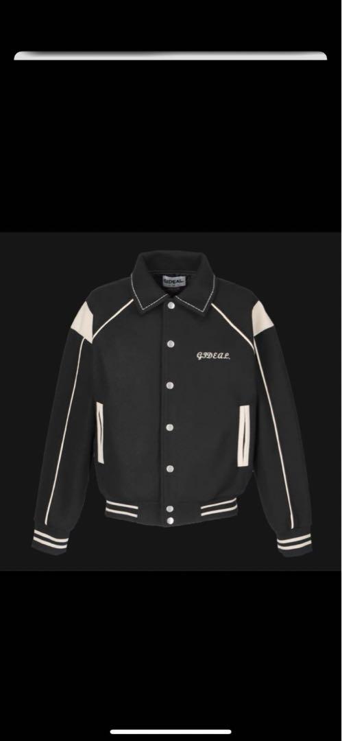 GIDEAL melton short blouson【black】