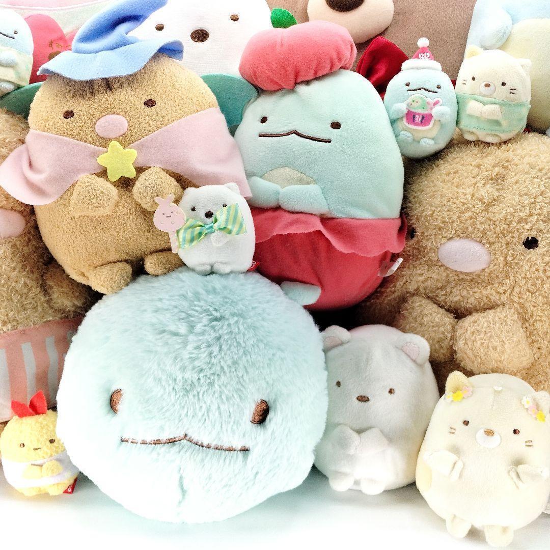 大量 すみっコぐらし ぬいぐるみ まとめ売り しろくま エビフライ サンエックス