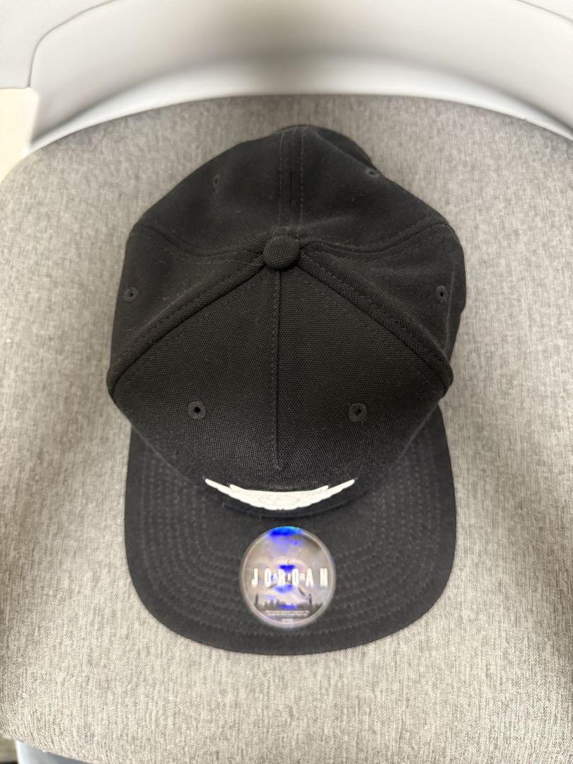 Air Jordan ブラック スナップバックキャップ