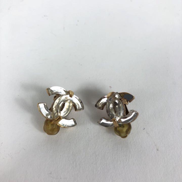 CHANEL シャネル クリアココマーク クリップイヤリング