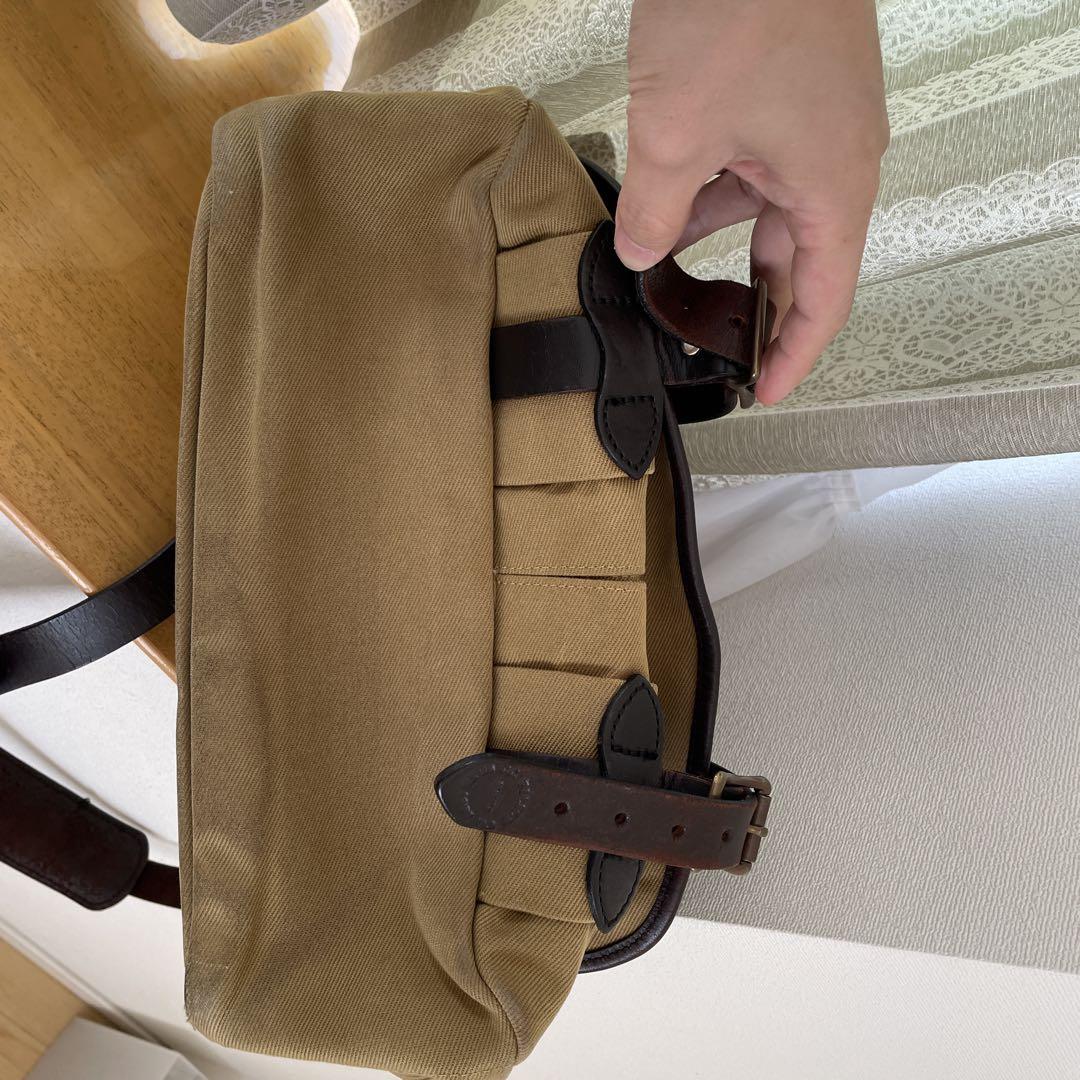 【希少】Filson ショルダーバッグ 黒/ベージュ