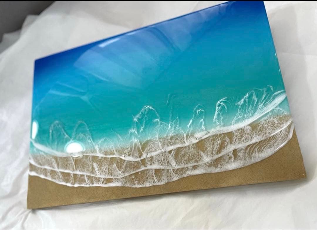 海レジン 壁掛け