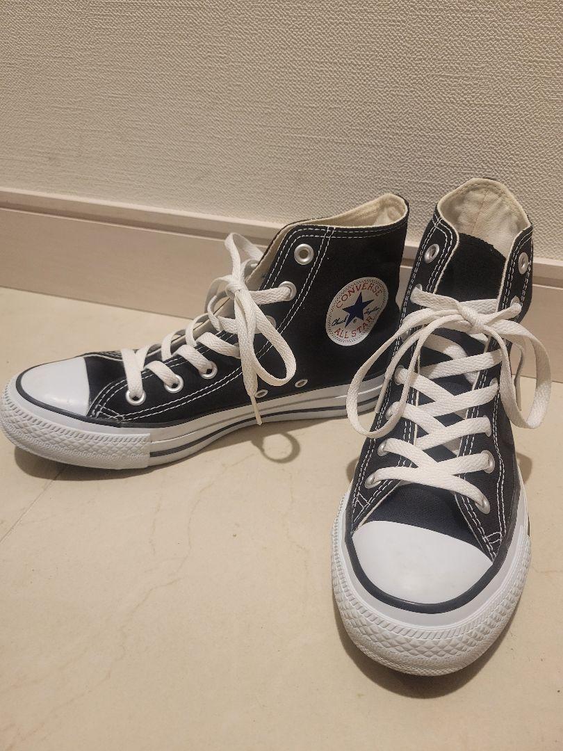 Converse All Star ブラック　ハイカット　24.0