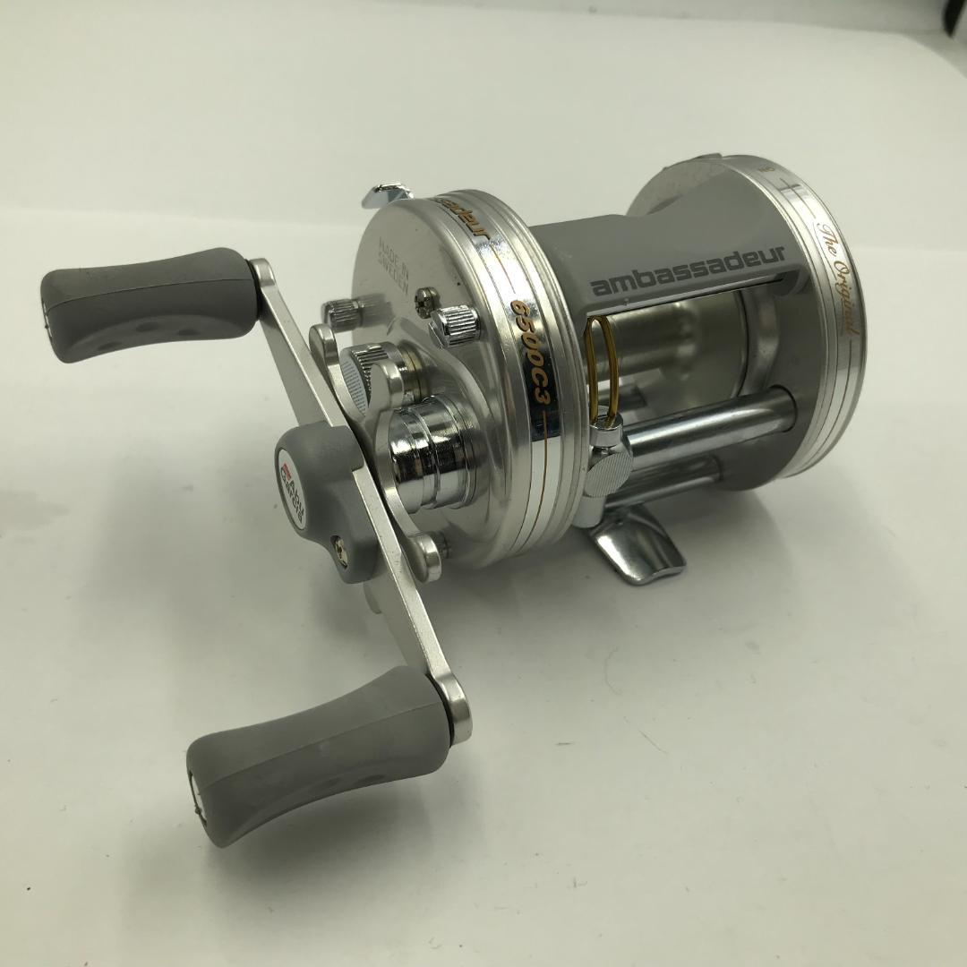 【おしゃれ】 0208-821 釣り具 リール 6500C3 アンバサダー アブガルシア リール