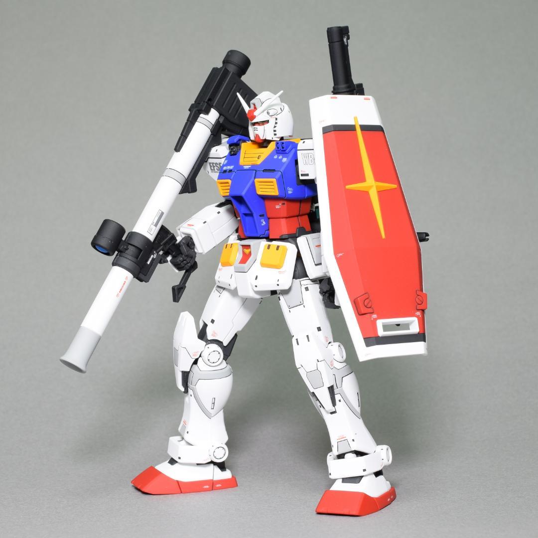 塗装済完成品 HG RX-78-02 ガンダム ORIGIN版 前期型 ガンプラ