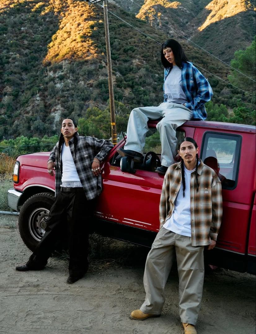 PROCLUB L オンブレシャツ プロクラブ Willy Chavarria PROCLUB L オンブレシャツ プロクラブ Willy Chavarria