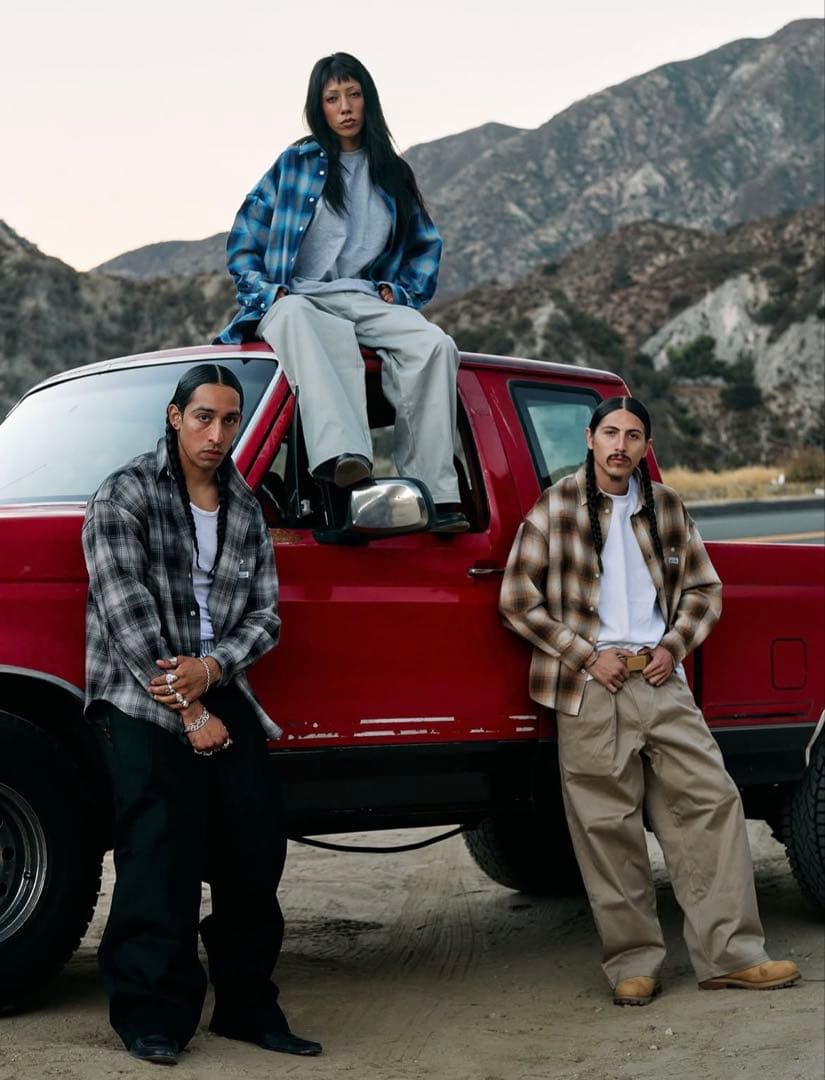 PROCLUB L オンブレシャツ プロクラブ Willy Chavarria PROCLUB L オンブレシャツ プロクラブ Willy Chavarria