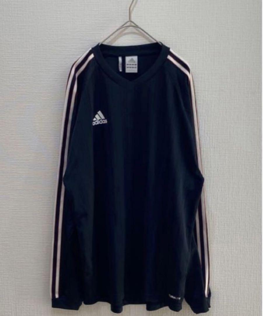 良デザイン ロングスリーブ adidas／サッカーシャツ ゲームシャツ 常田さん