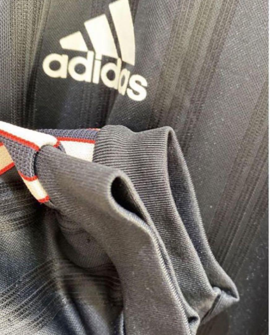 良デザイン ロングスリーブ adidas／サッカーシャツ ゲームシャツ 常田さん