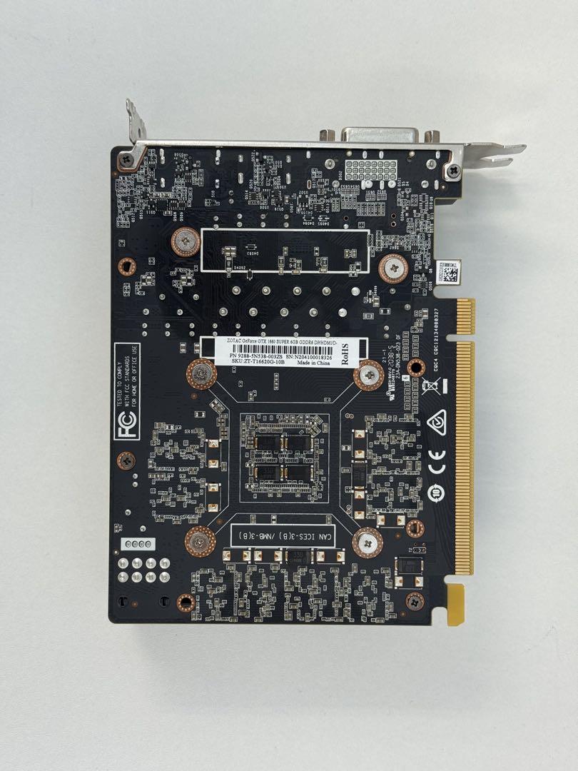 ZOTAC GTX 1660 super OEM ②