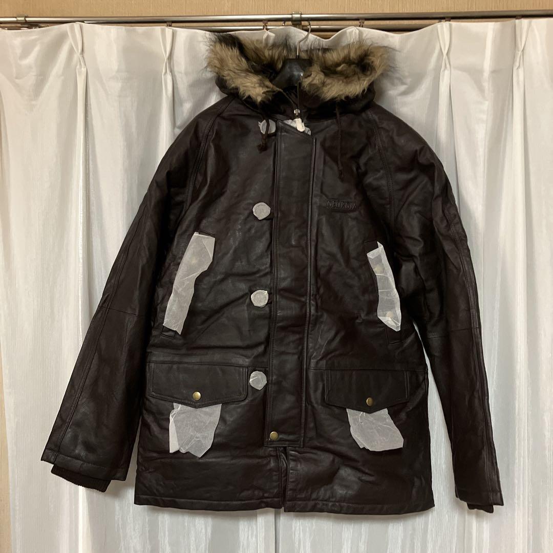 ジョージアGEORGIAフード付きファーコート非売品　新品未使用