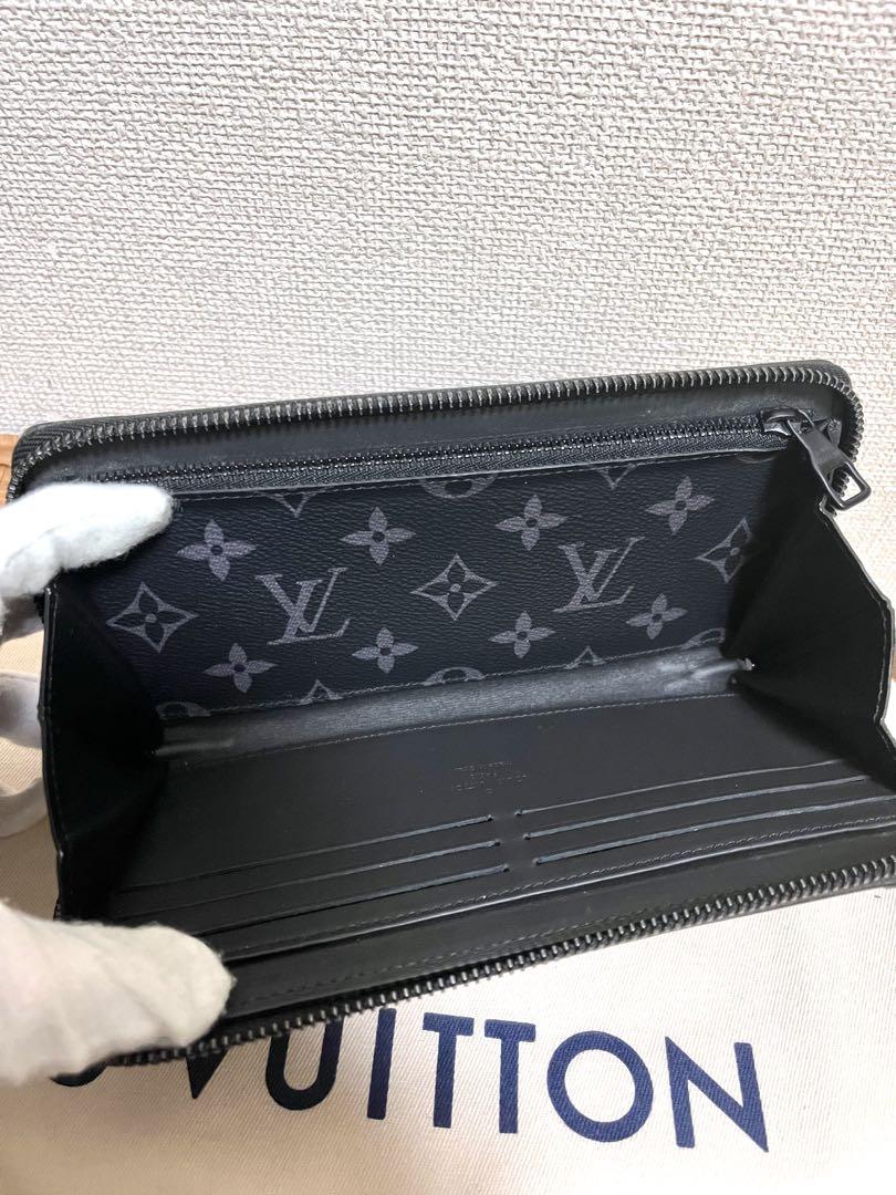 【極美品】ICチップ ルイヴィトン モノグラム エクリプス トランク ジッピー