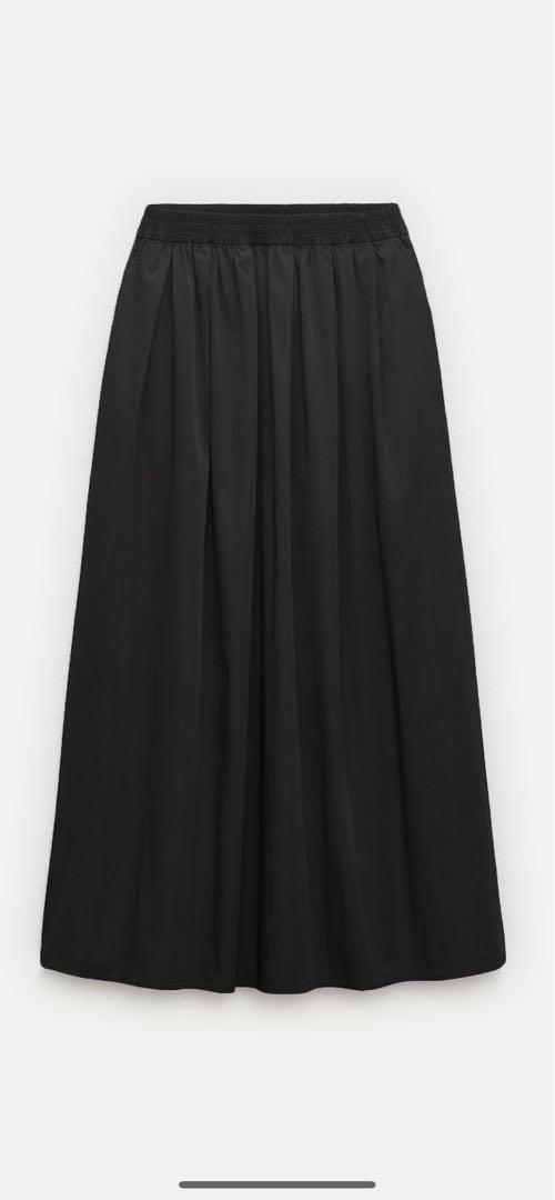 未使用　ZARA パフミディスカート XS-Sサイズ