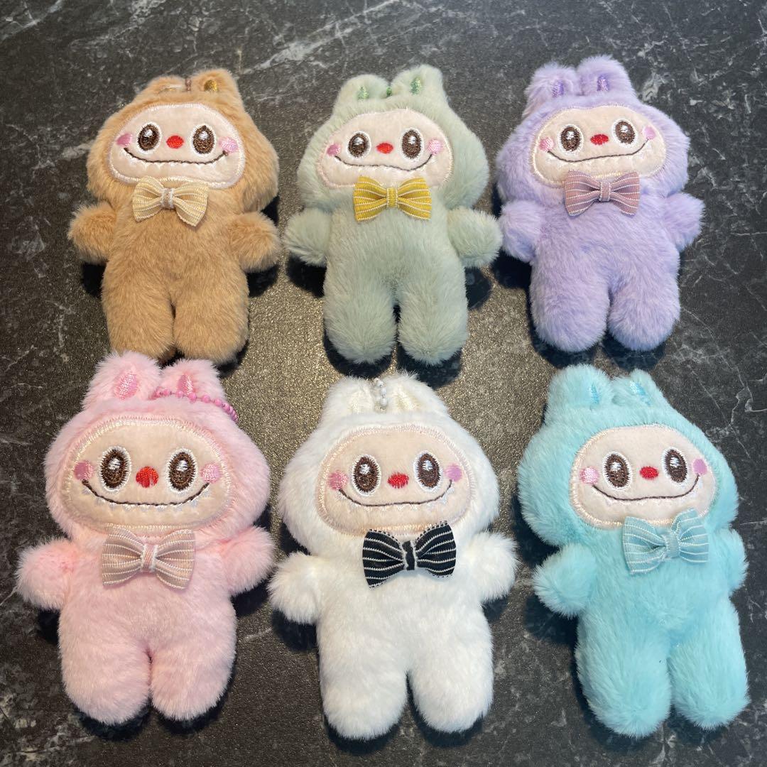 Labubu(ラブブ)ぬいぐるみストラップ6体セット - メルカリ