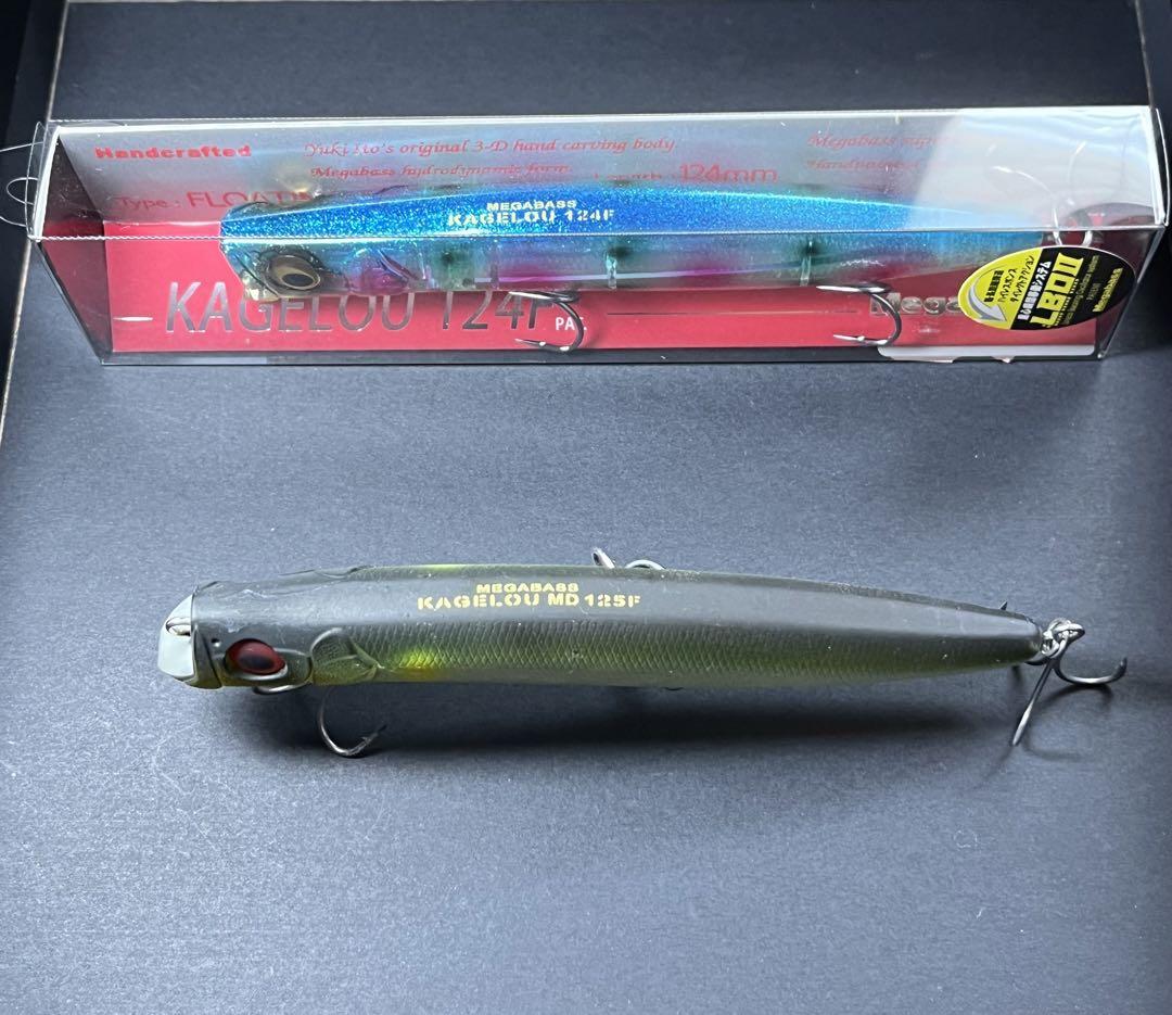 メガバス カゲロウ124f  東北限定カラー　2個セット カゲロウ 124F 東北限定カラー セット 最終価格｜Yahoo!フリマ