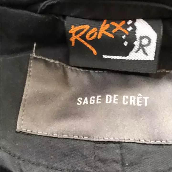 ROKX×SAGE DE CRE      パッチワークミリタリーパーカー