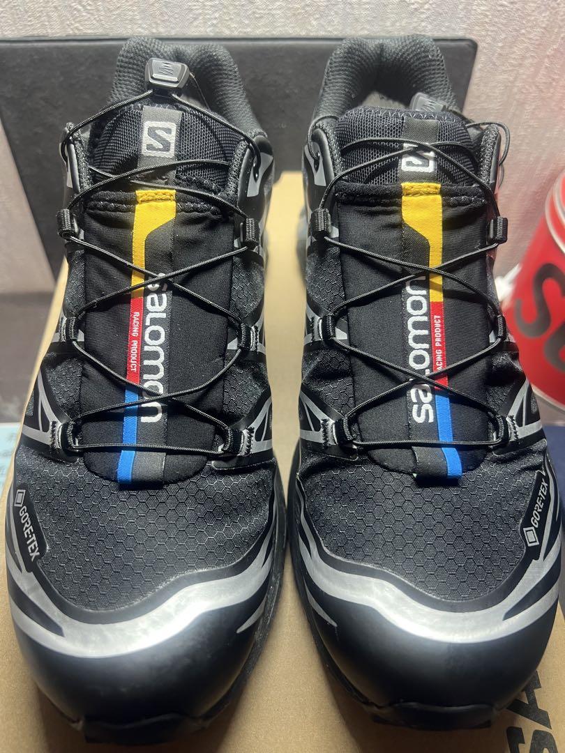 靴 Salomon XT-6 GORE-TEX Black/Silver 27cm