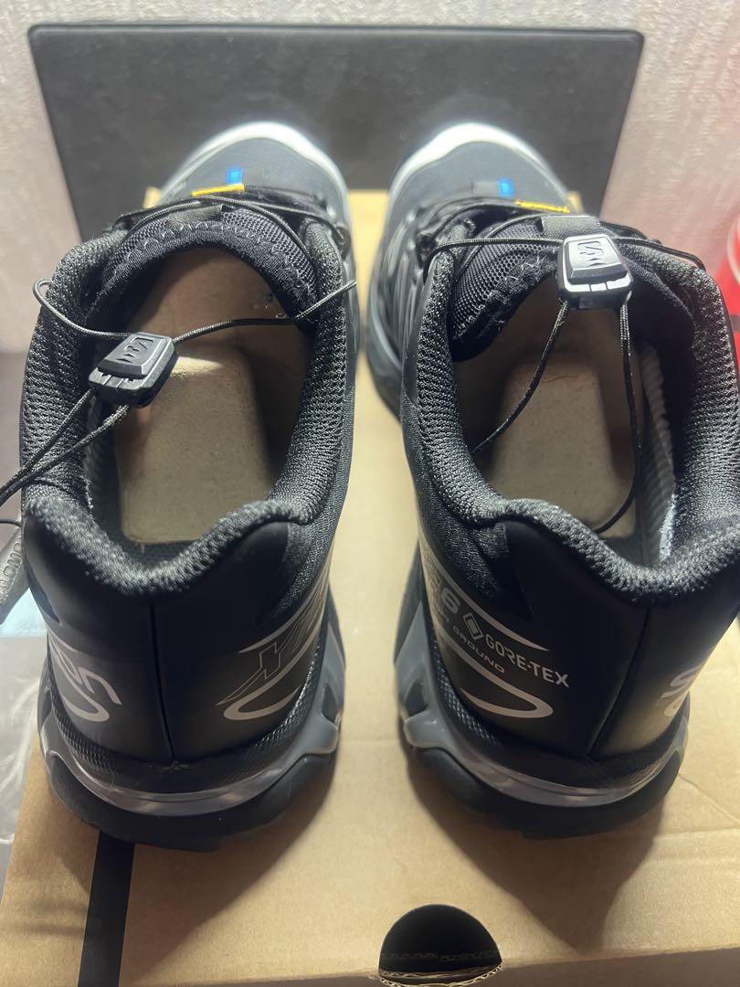 靴 Salomon XT-6 GORE-TEX Black/Silver 27cm